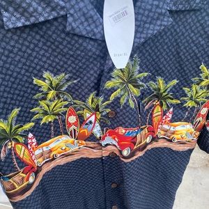 Men’s XL Hawaiian Short-sleeve Shirt.  New w/ tags